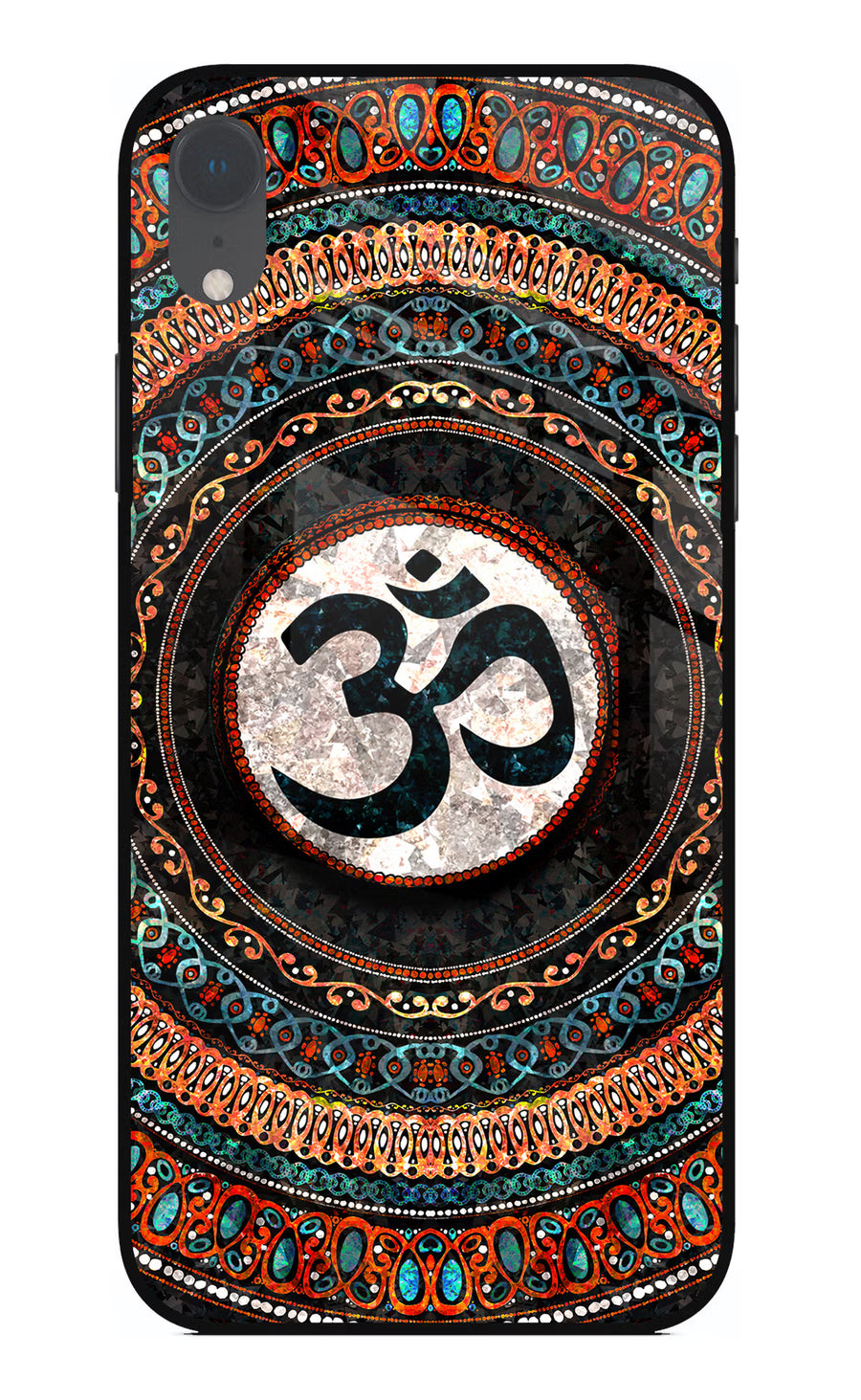 Om Culture iPhone XR Pop Case, Glass case