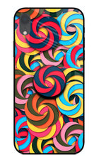 Spiral Pattern iPhone XR Pop Case by Casekaro