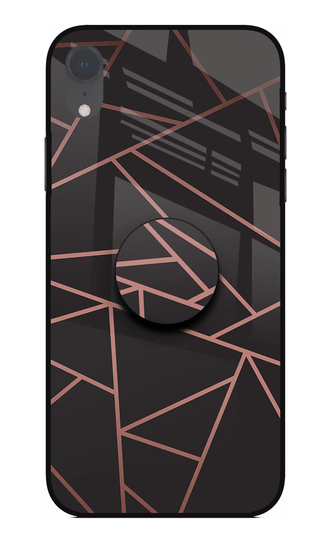 Geometric Pattern iPhone XR Glass Case