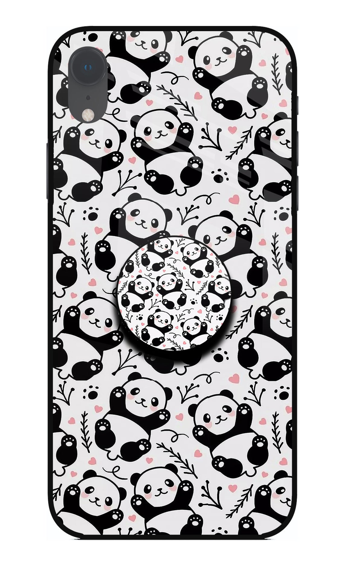 Cute Panda iPhone XR Pop Case
