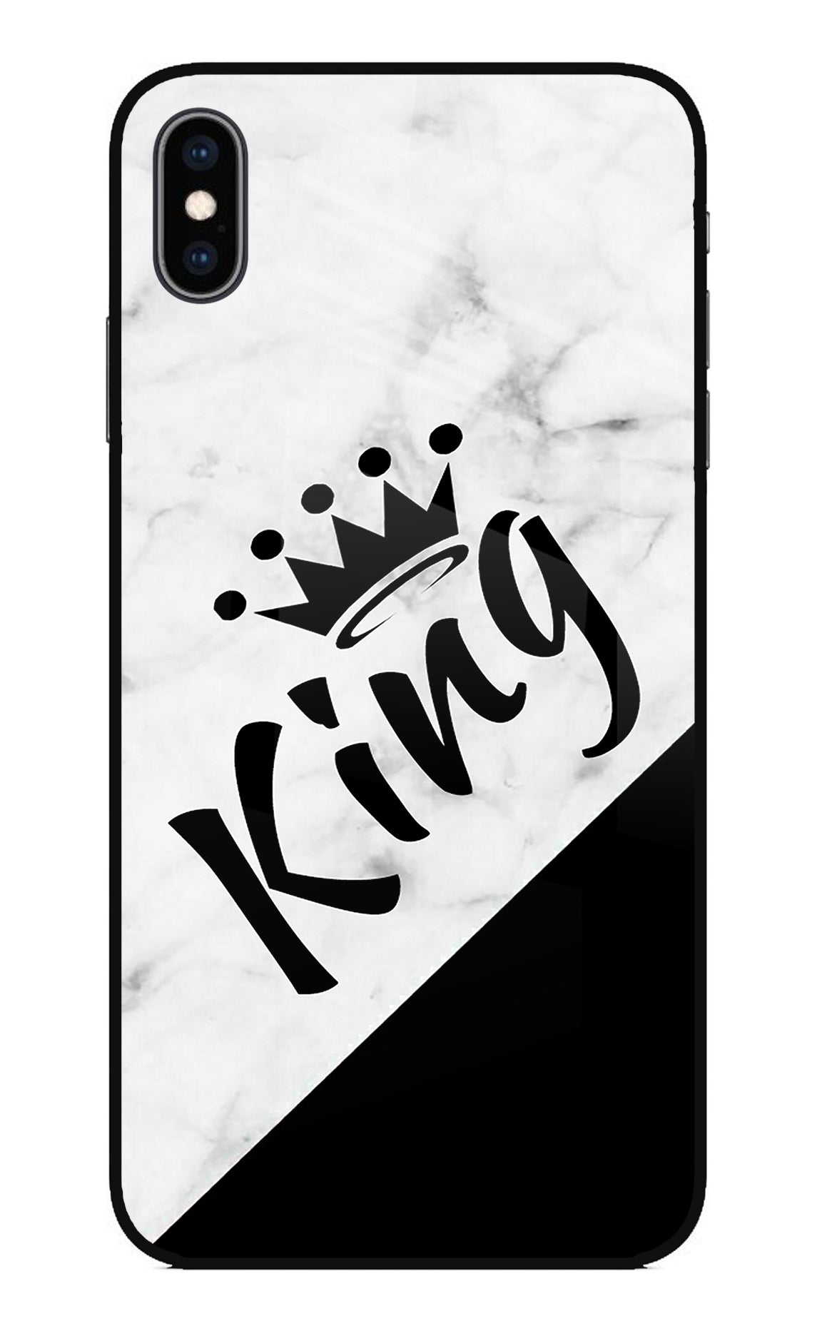 King iPhone XS Max Back Cover