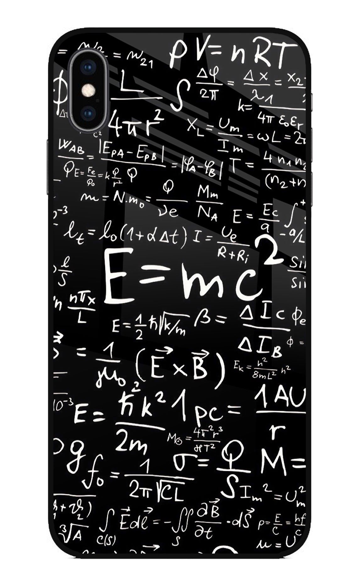 Physics Formula iPhone XS Max Back Cover