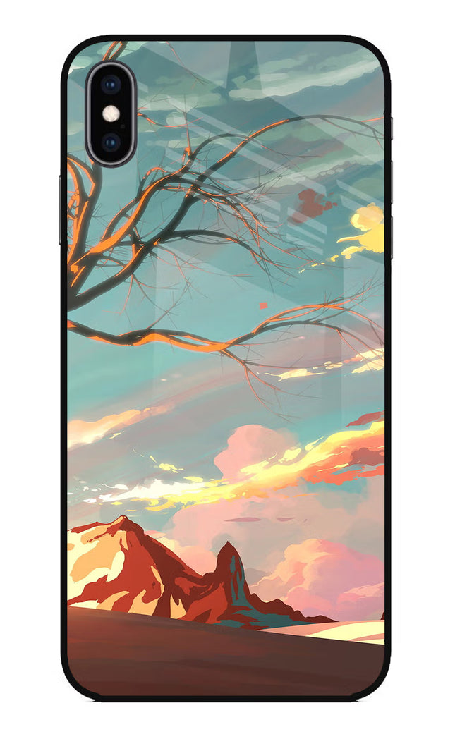 Scenery iPhone XS Max Glass Case
