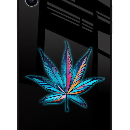 Weed iPhone XS Max Glass Case