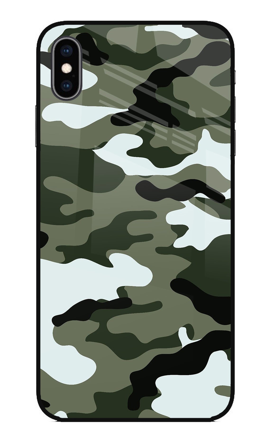 Camouflage iPhone XS Max Back Cover