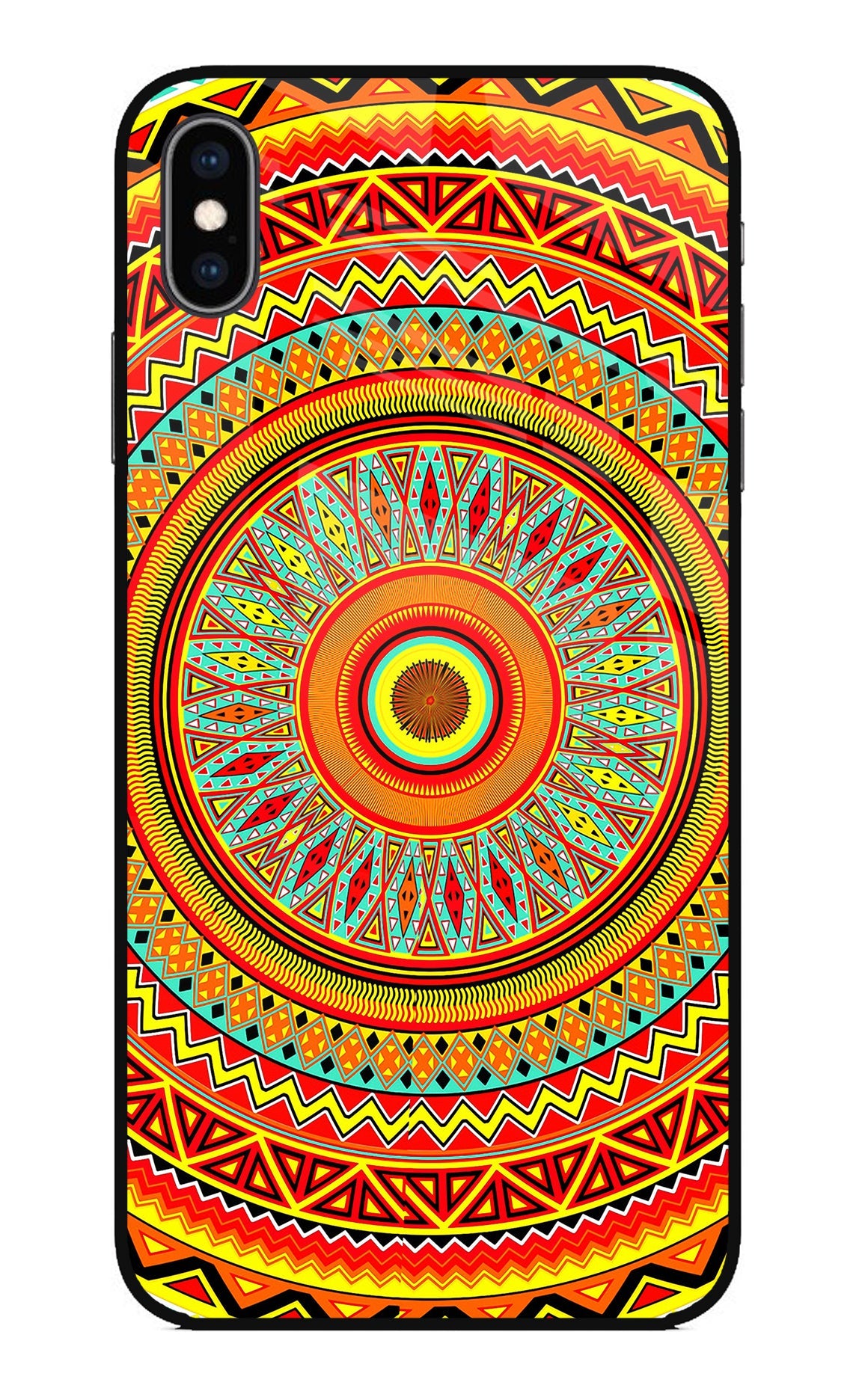 Mandala Pattern iPhone XS Max Back Cover