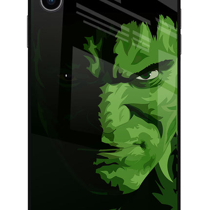HULK iPhone XS Max Glass Case Back Cover by Casekaro