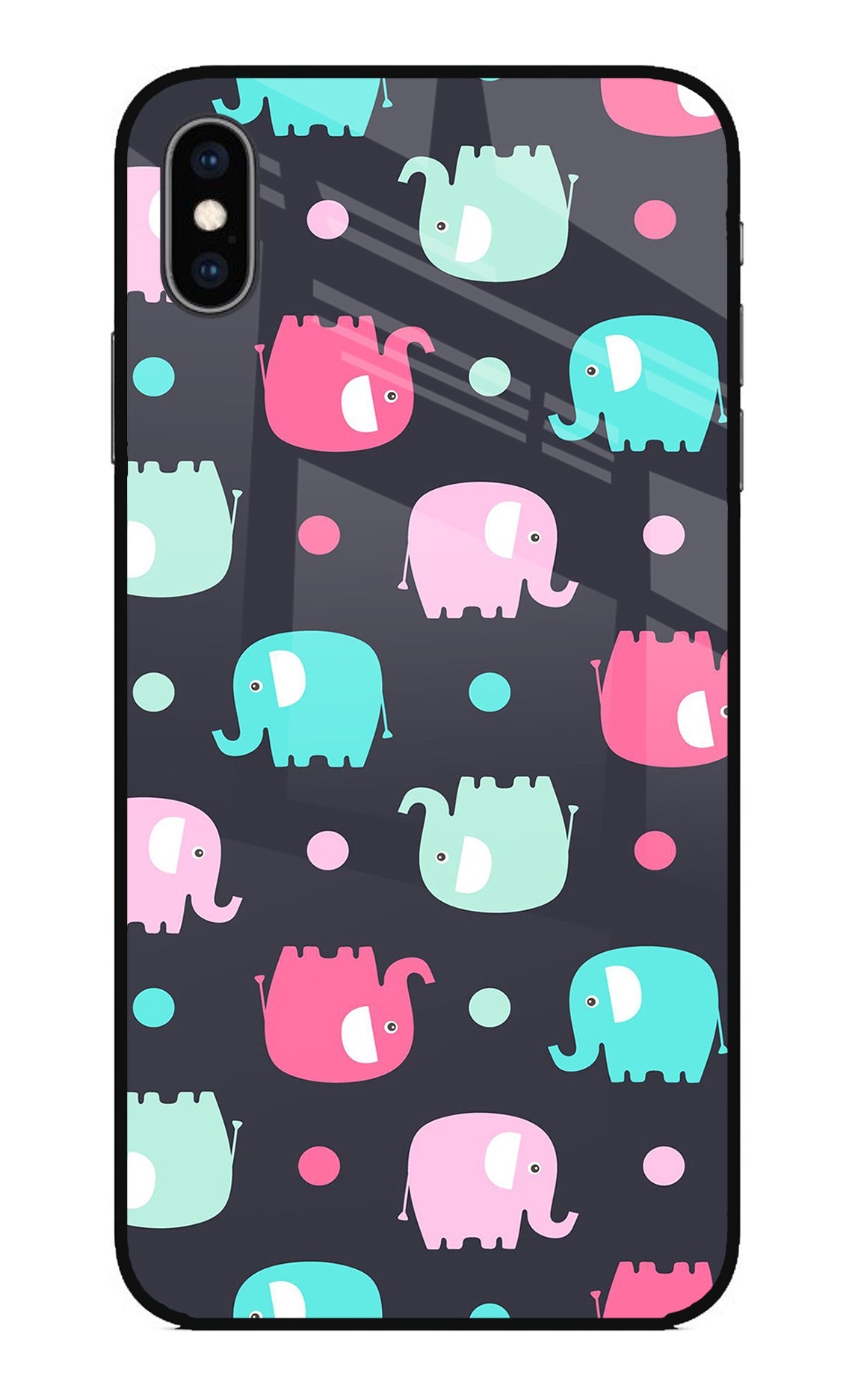 Elephants iPhone XS Max Back Cover