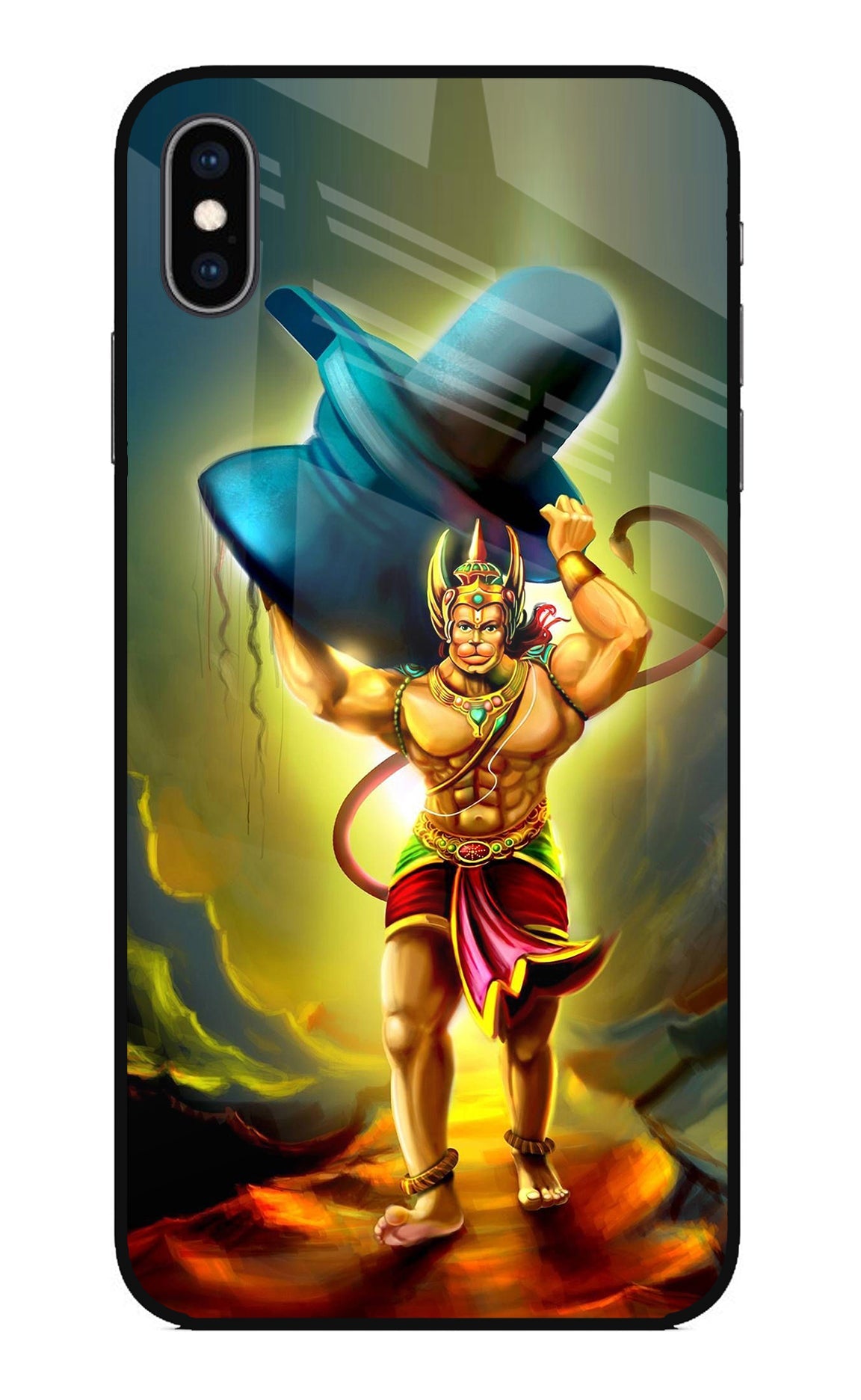 Lord Hanuman iPhone XS Max Back Cover