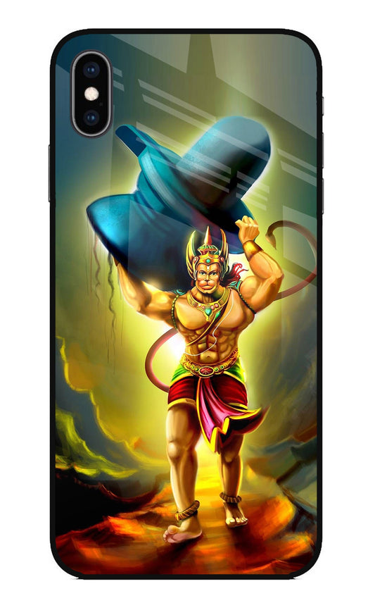 Lord Hanuman iPhone XS Max Glass Case