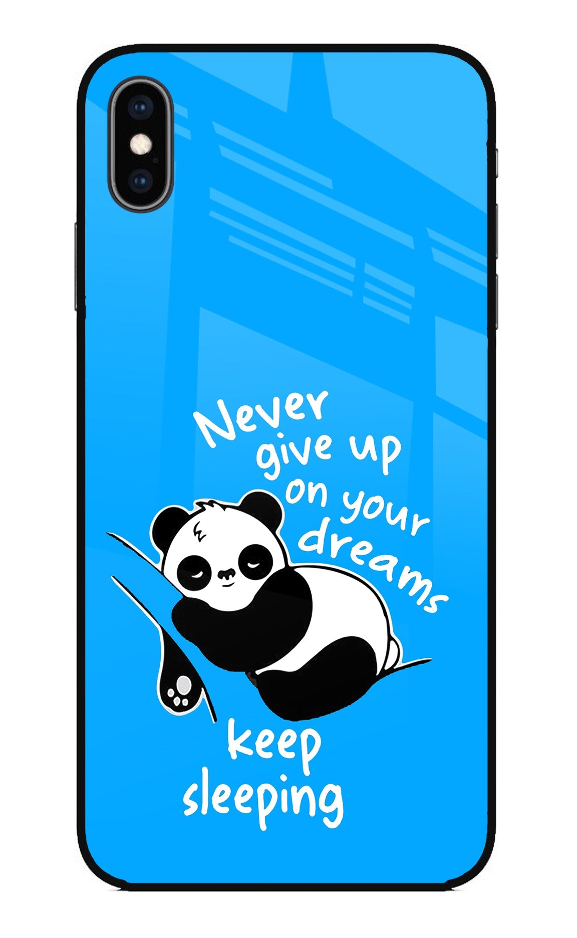 Keep Sleeping iPhone XS Max Back Cover