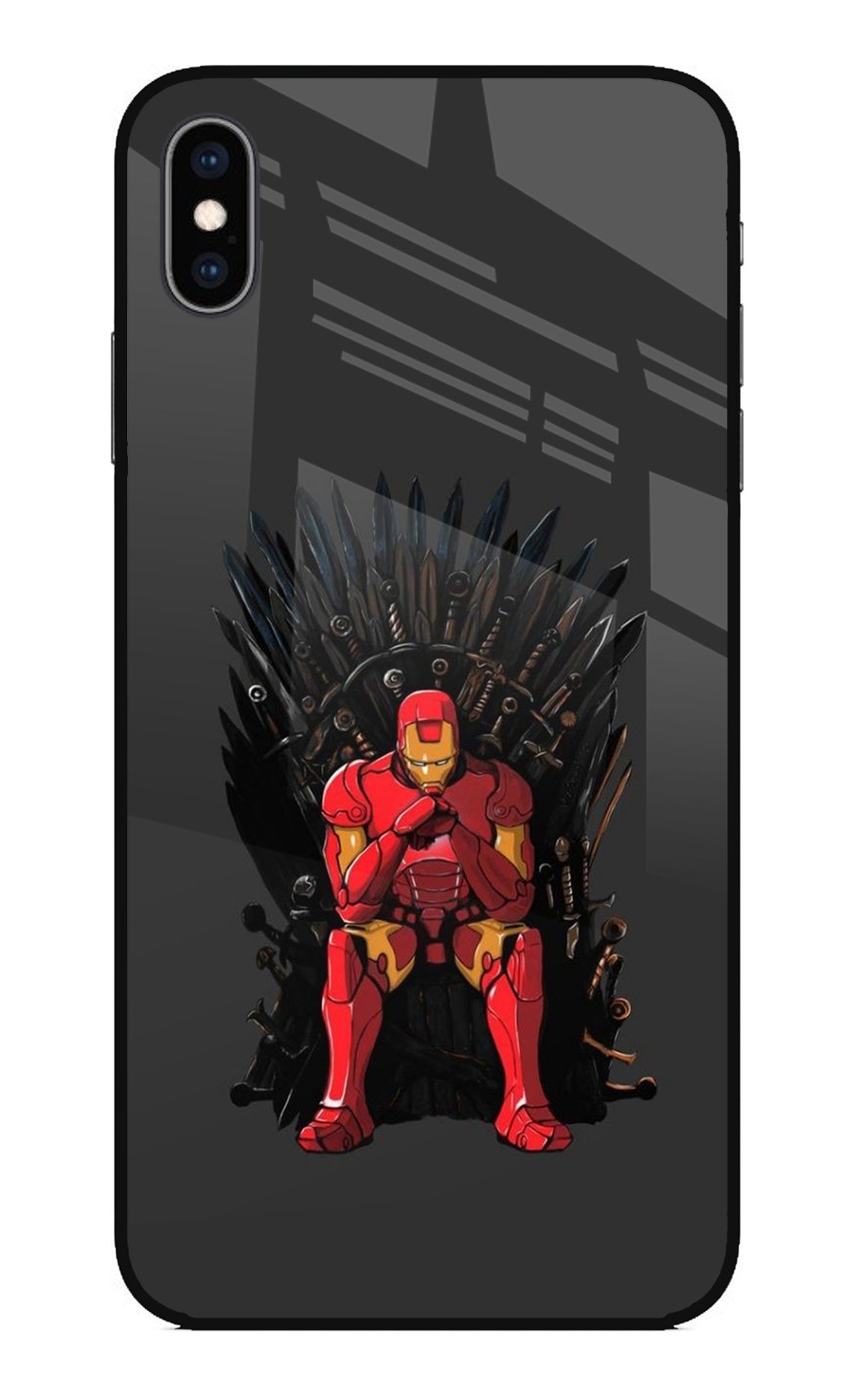 Ironman Throne iPhone XS Max Back Cover