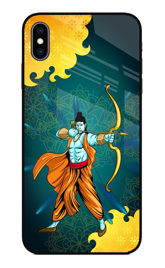 Lord Ram - 6 iPhone XS Max Glass Case