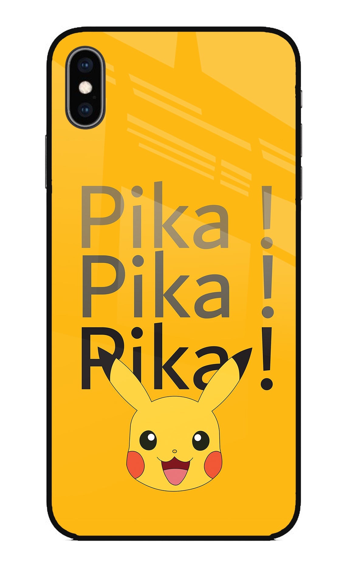 Pika Pika iPhone XS Max Glass Case