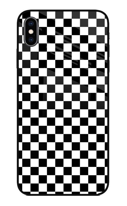 Chess Board iPhone XS Max Glass Case