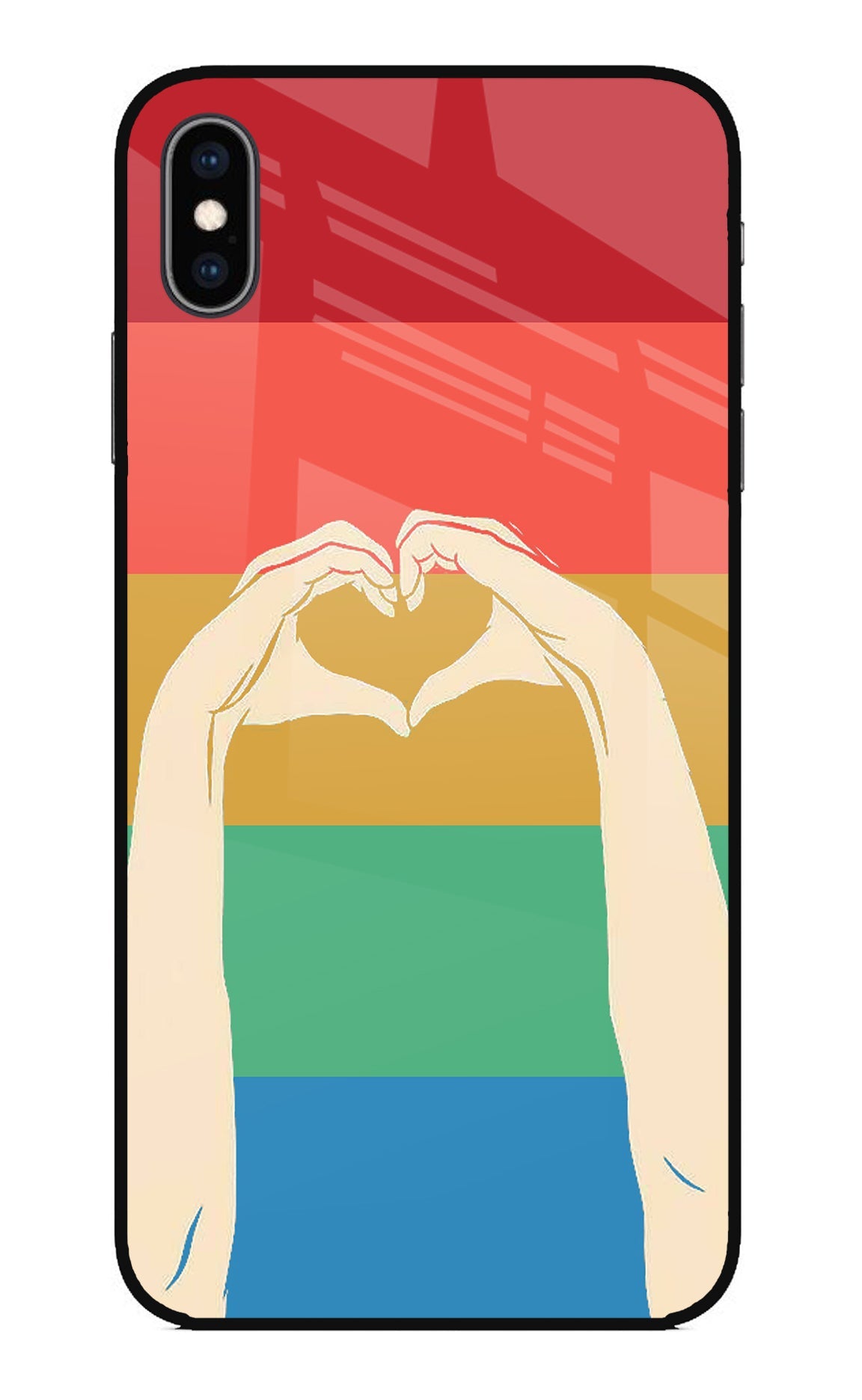 Vintage Love iPhone XS Max Back Cover