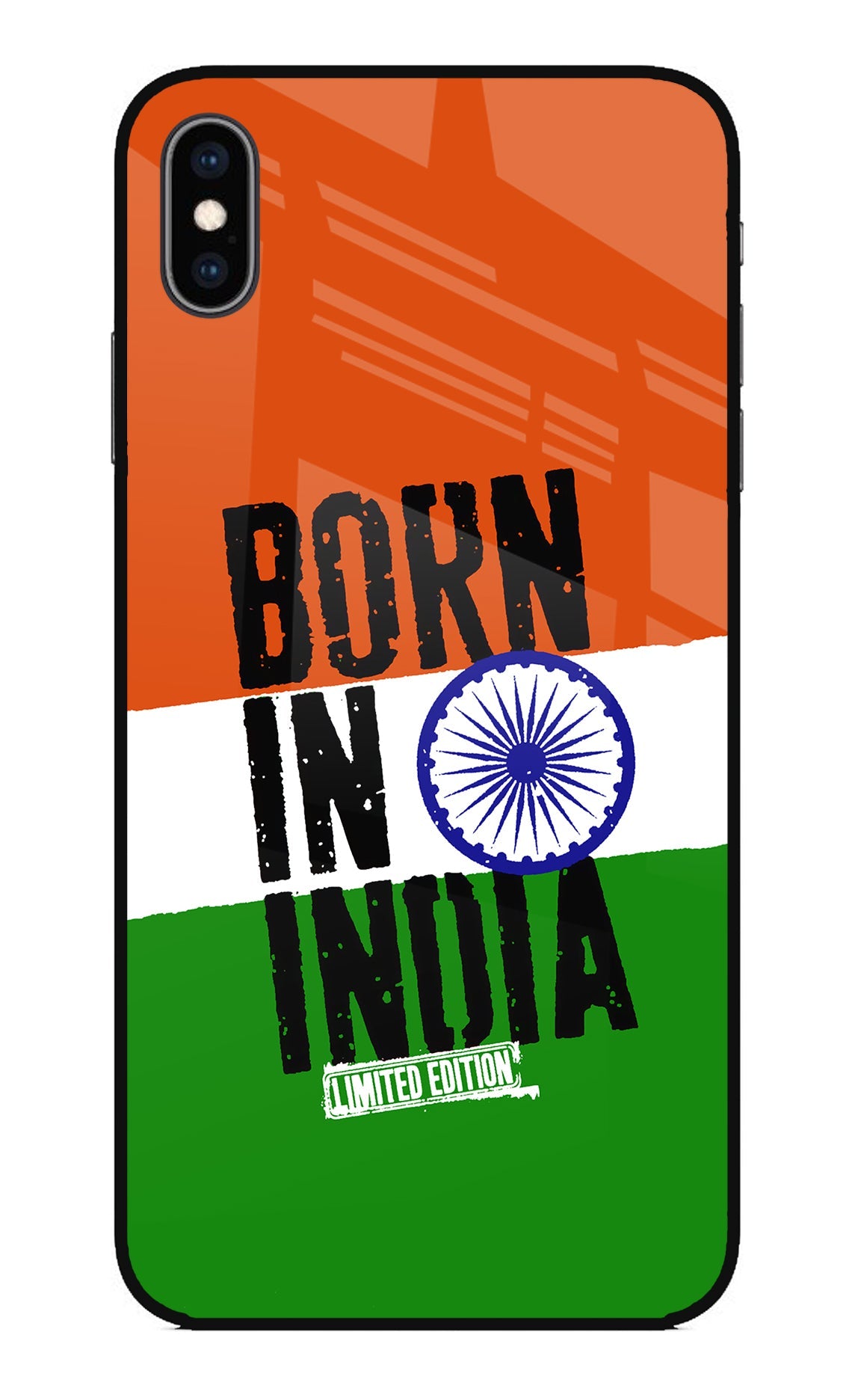 Born in India iPhone XS Max Back Cover