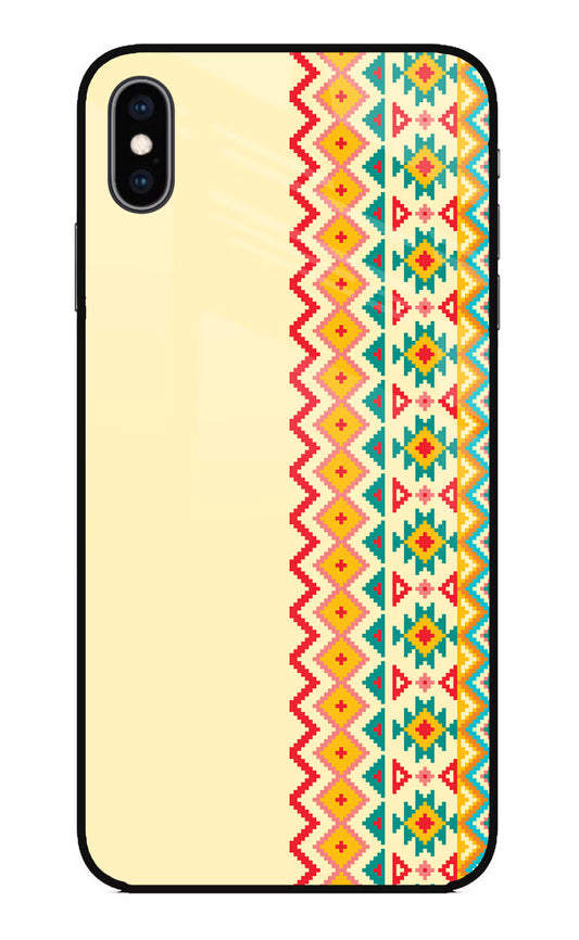 Ethnic Seamless iPhone XS Max Glass Case