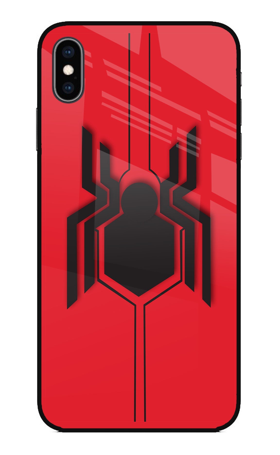 Spider iPhone XS Max Glass Case