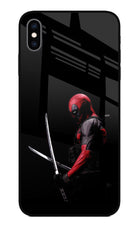 Deadpool iPhone XS Max Glass Case