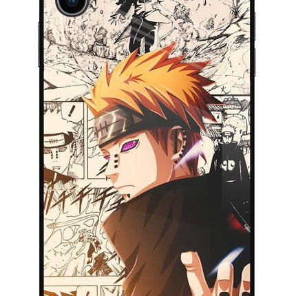 Pain Anime iPhone XS Max Glass Case Back Cover by Casekaro