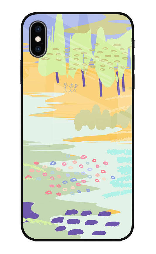 Scenery iPhone XS Max Glass Case