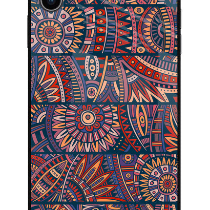 African Culture Design iPhone XS Max Glass Case