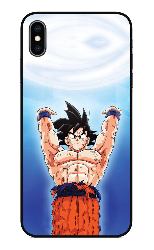 Goku Power iPhone XS Max Glass Case