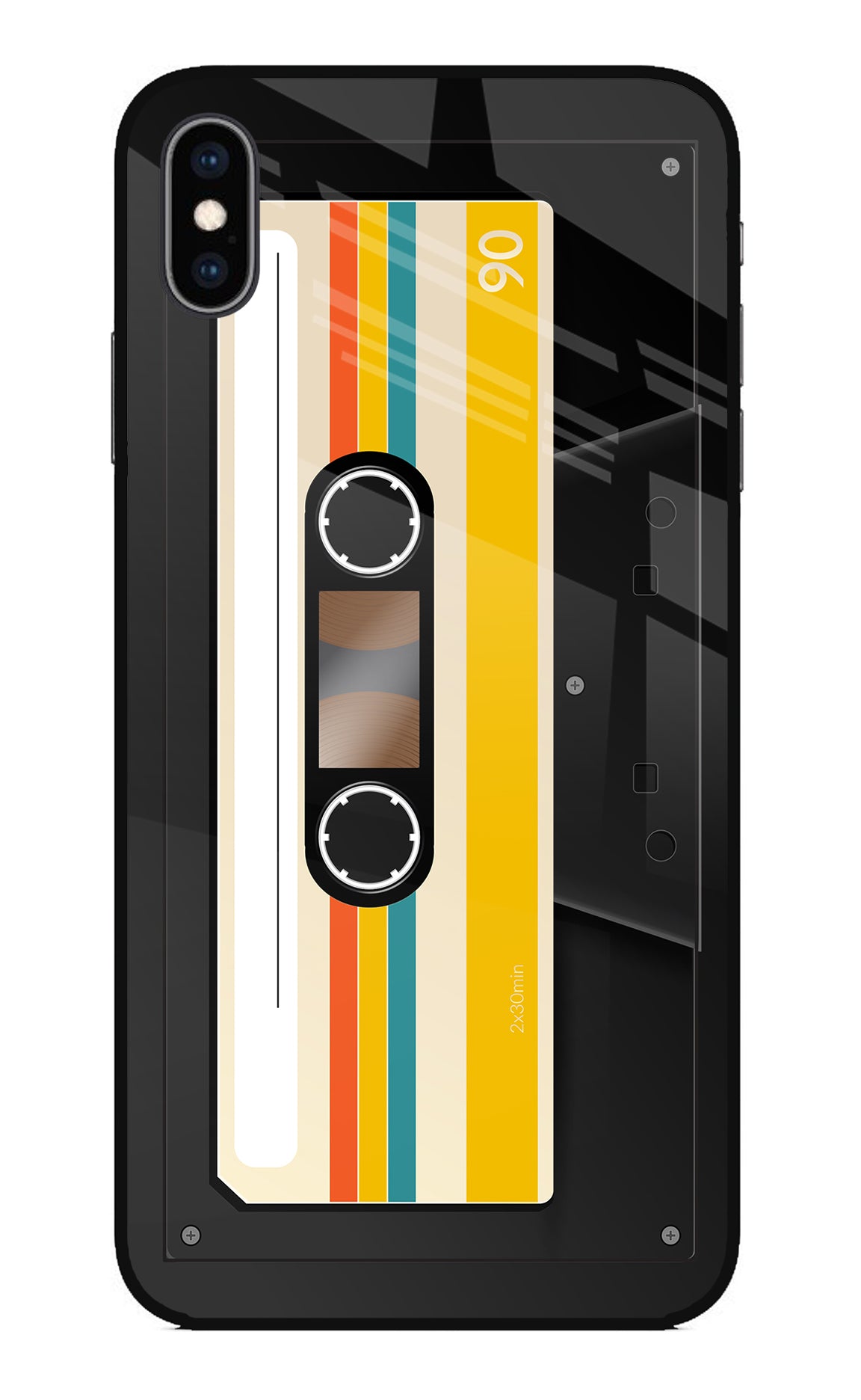 Tape Cassette iPhone XS Max Back Cover