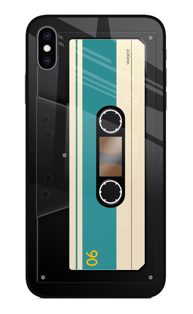 Cassette iPhone XS Max Glass Case