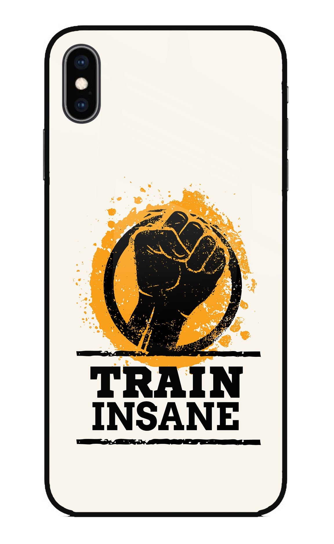 Train Insane iPhone XS Max Glass Case