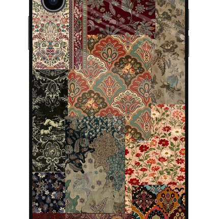 Desi Print iPhone XS Max Glass Case