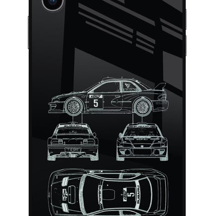 WRC'99 iPhone XS Max Glass Case