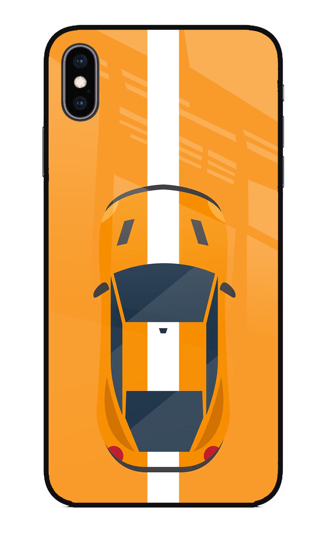 Highway Pursuit iPhone XS Max Glass Case