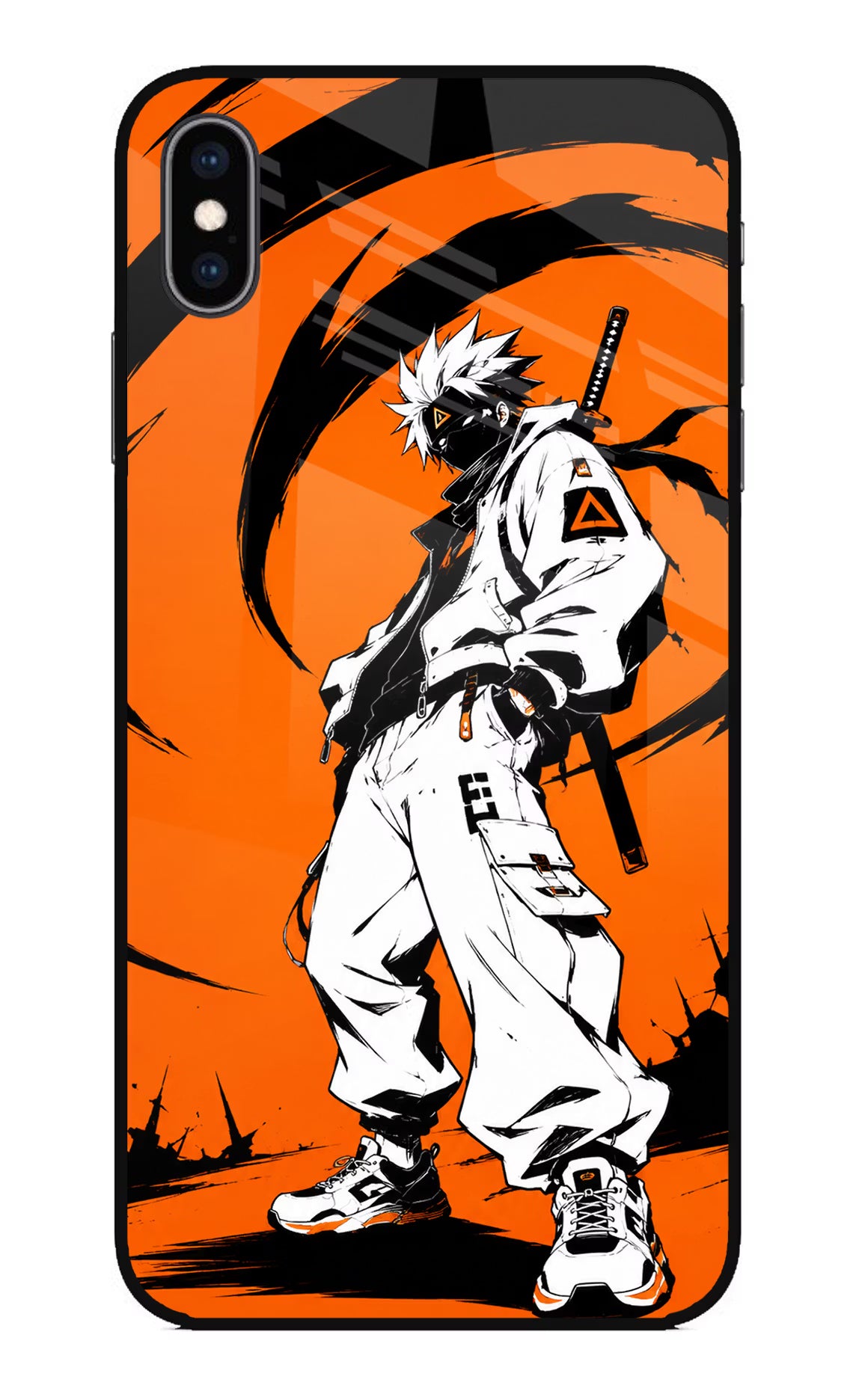 Street Samurai  iPhone XS Max Glass Case