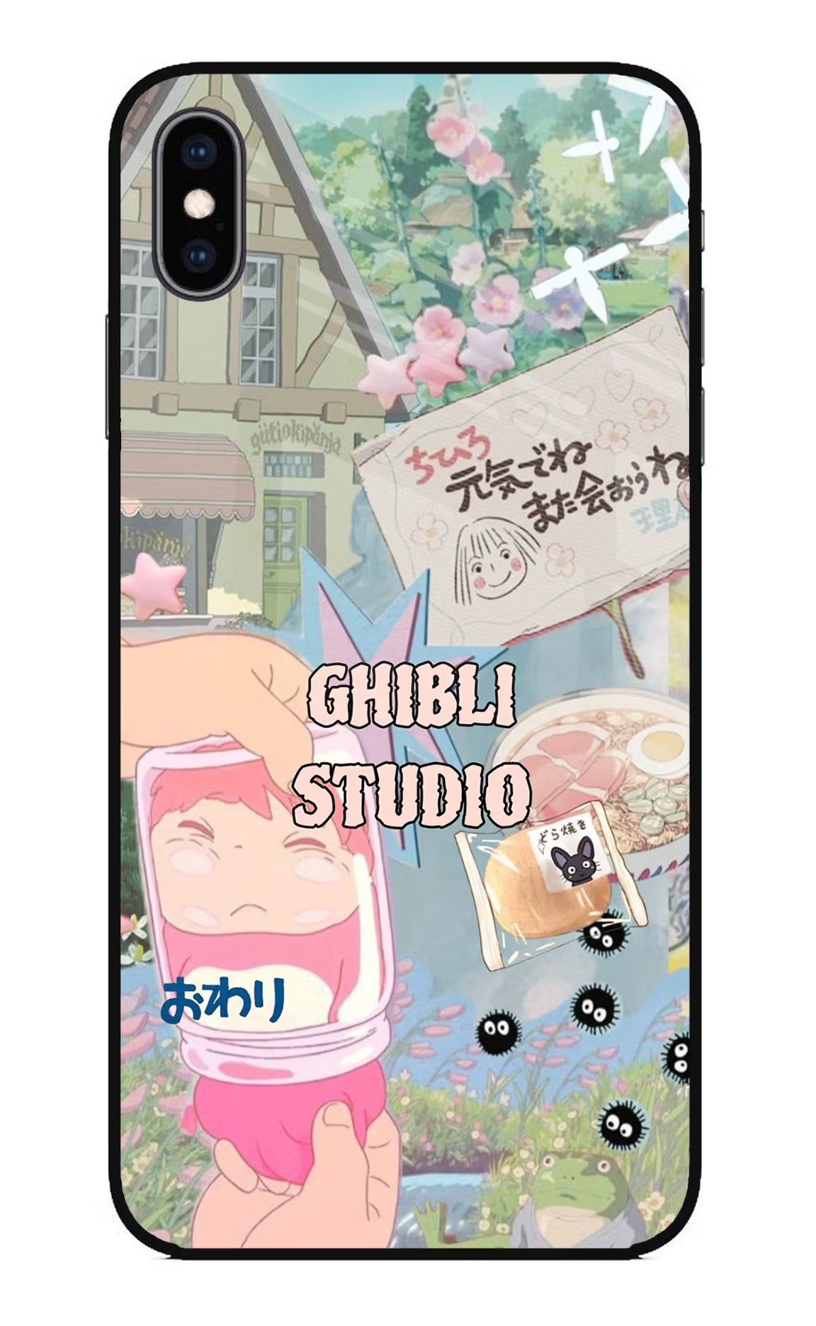 Studio Ghibli iPhone XS Max Glass Case