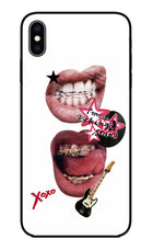 Rockstar iPhone XS Max Glass Case