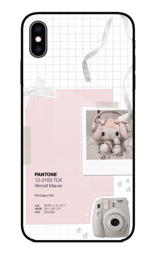 Pantone Asthetic iPhone XS Max Glass Case