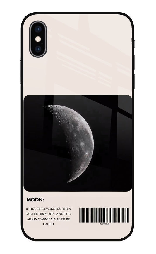 Moon Phase iPhone XS Max Glass Case