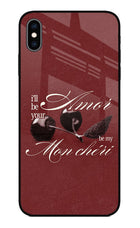 Velvet Cherry iPhone XS Max Glass Case