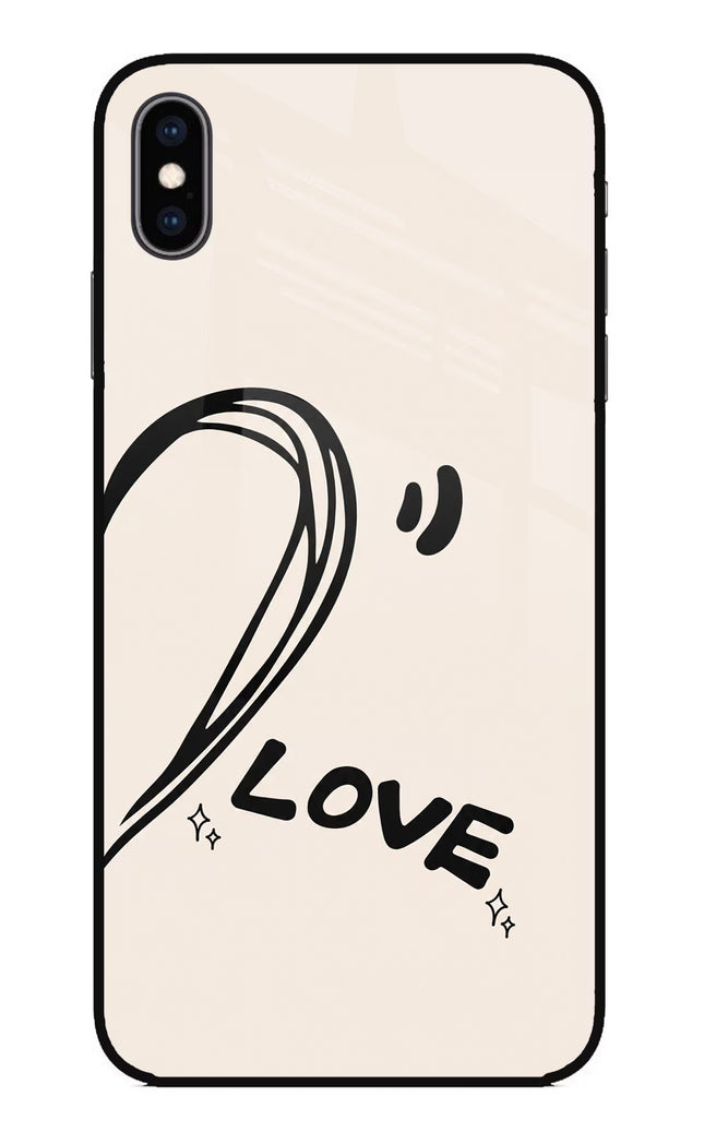 Soul Line iPhone XS Max Glass Case
