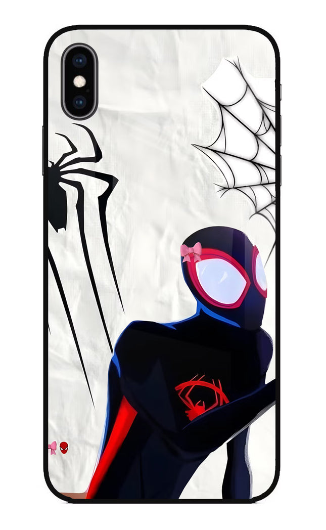 Miles Verse iPhone XS Max Glass Case