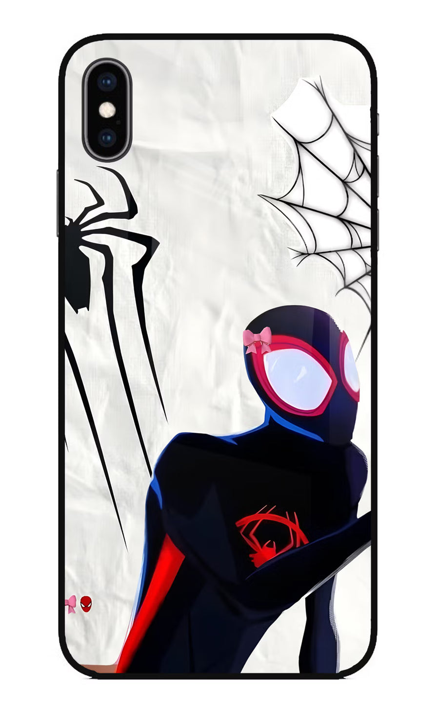 Miles Verse iPhone XS Max Back Cover, Glass case