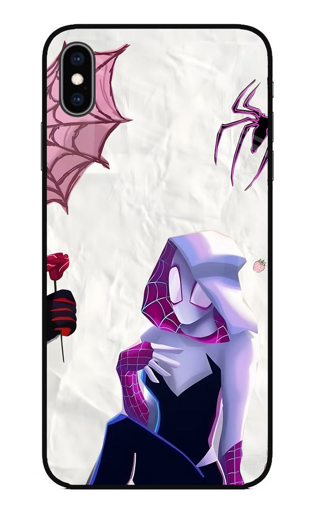 Gwen Verse iPhone XS Max Glass Case