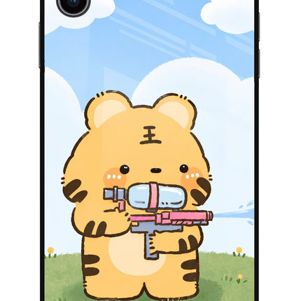 Tiger Treat iPhone XS Max Glass Case