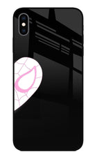Gwen Mask iPhone XS Max Glass Case