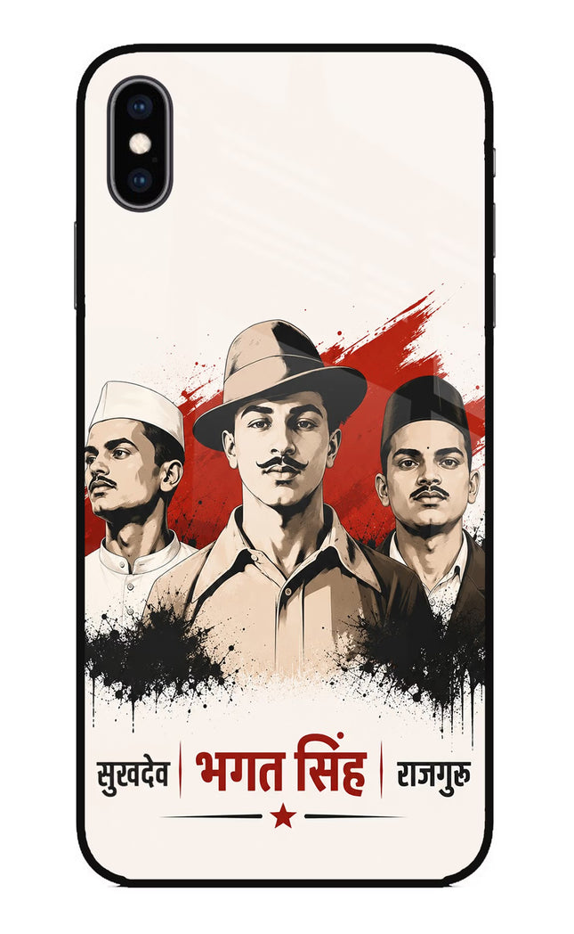 Sardar Patel Iron Will iPhone XS Max Glass Case