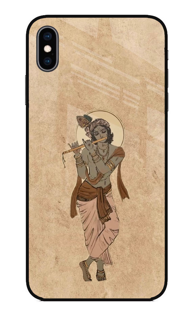 Krishna iPhone XS Max Glass Case