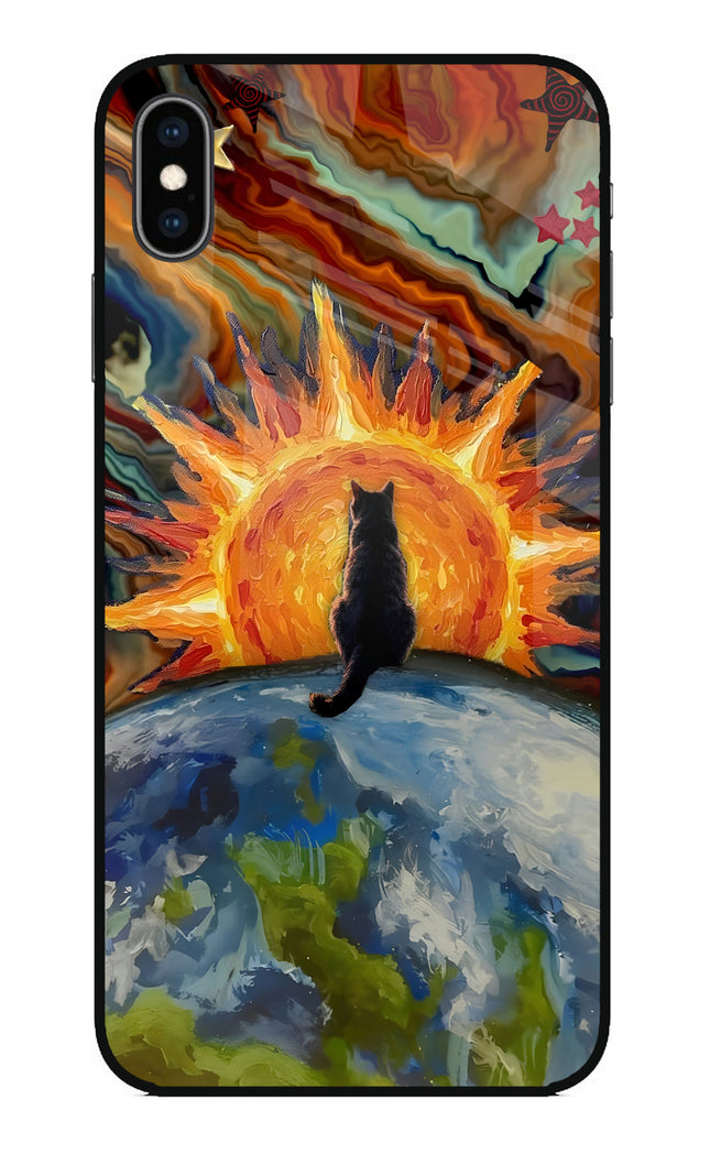 Sunrise Beyond iPhone XS Max Glass Case