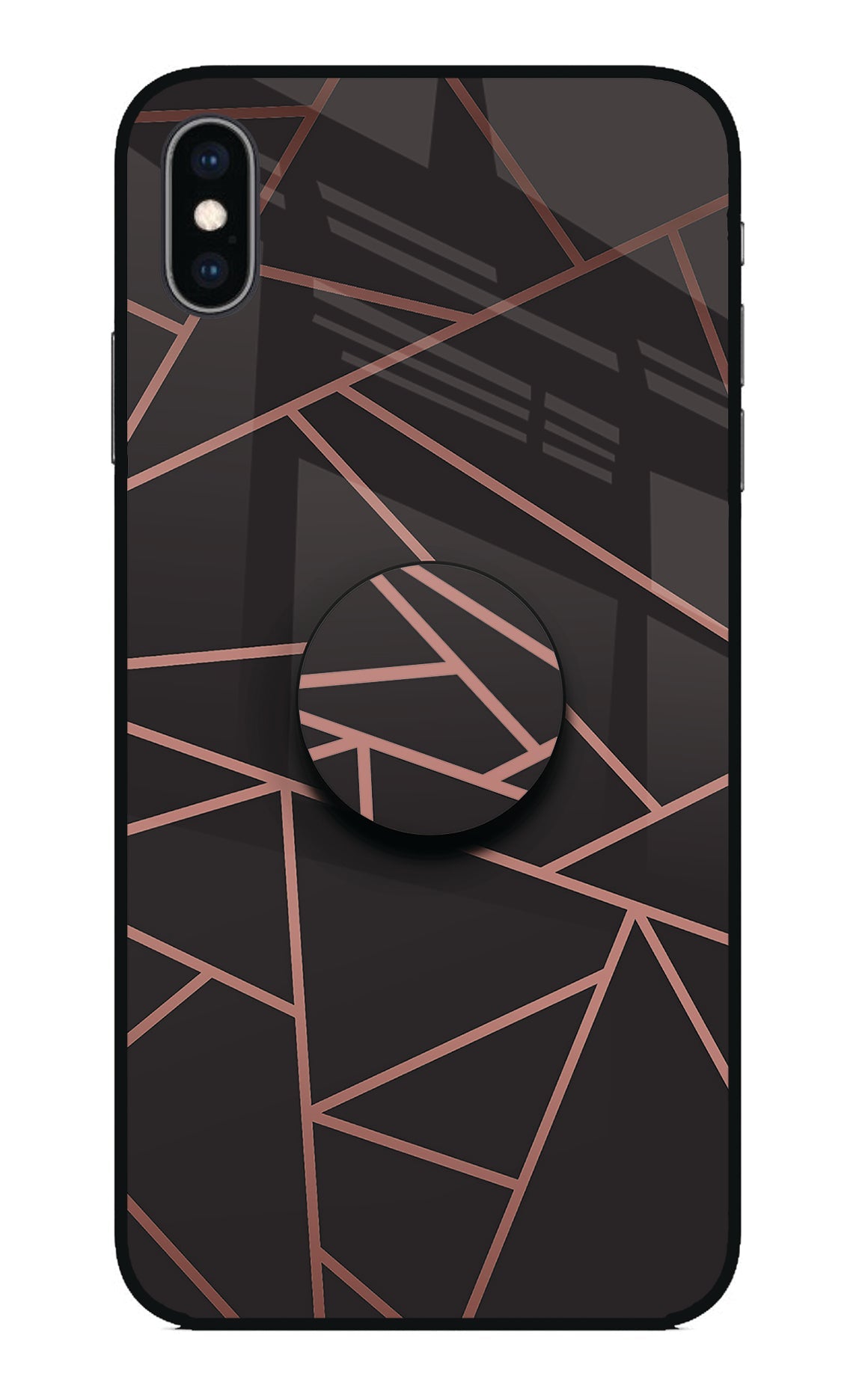 Geometric Pattern iPhone XS Max Pop Case